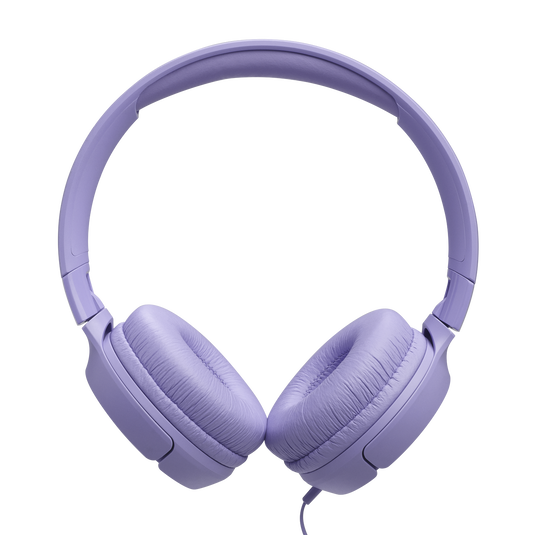 JBL Tune 520C USB-C - Purple - Hi-Res wired on-ear headphones - Top image number null